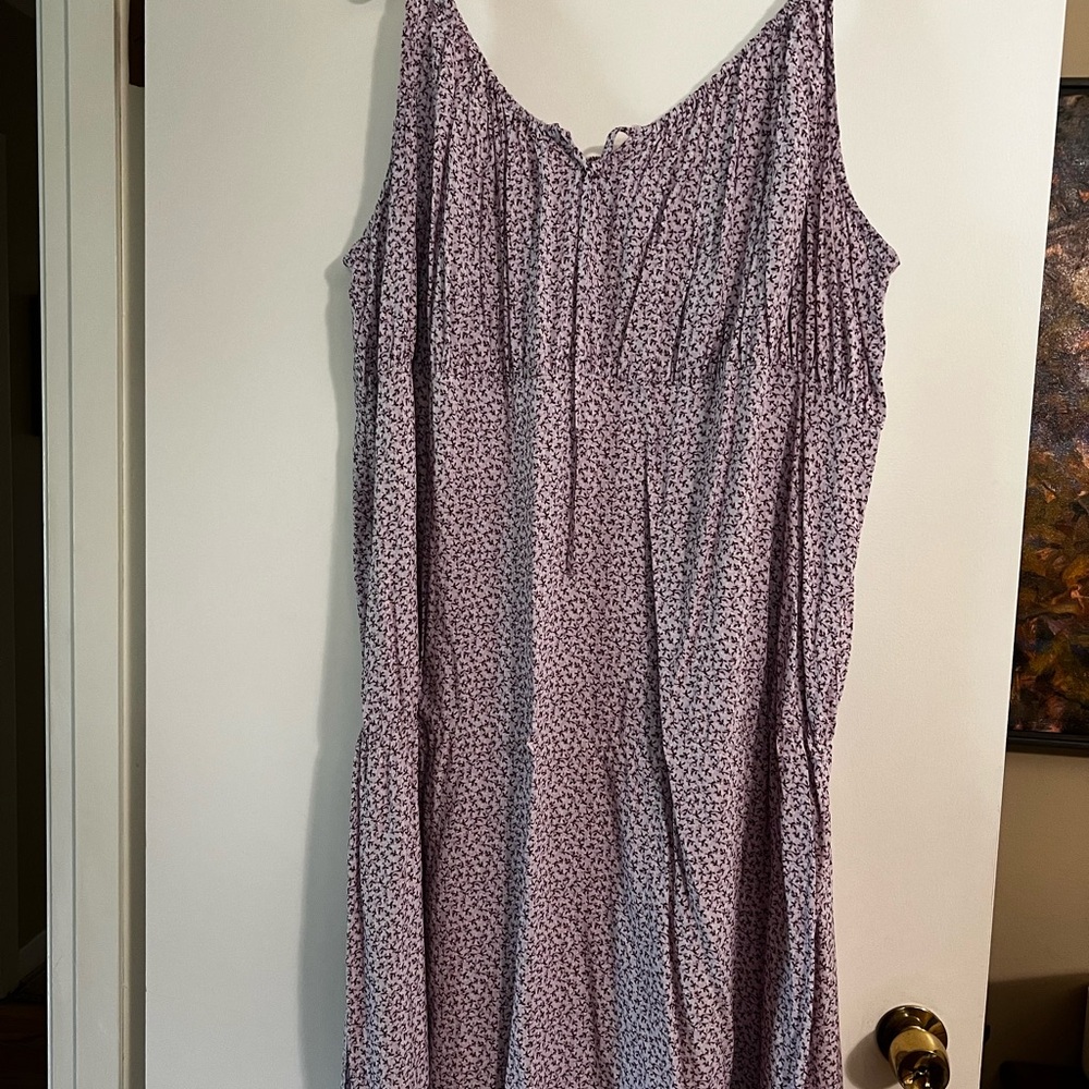 Old Navy Purple Floral Dress